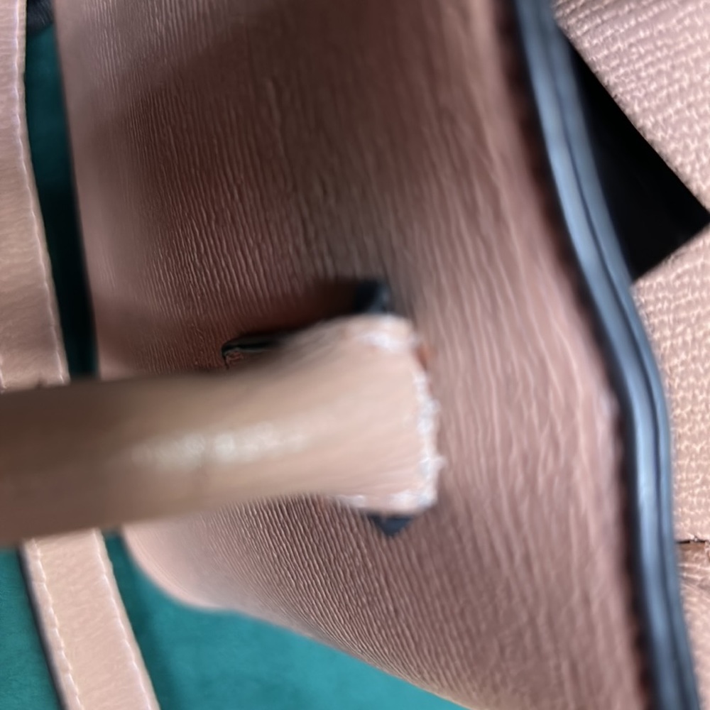 Darling BEBE Los Angeles purse with zipper compartment and snap closure. - Picture 9 of 13